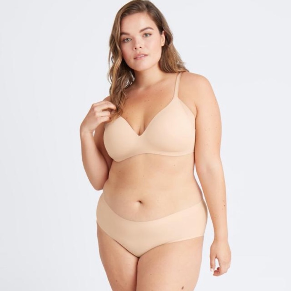 NWT Knix Wingwoman Bra 8+ in color Nude 2